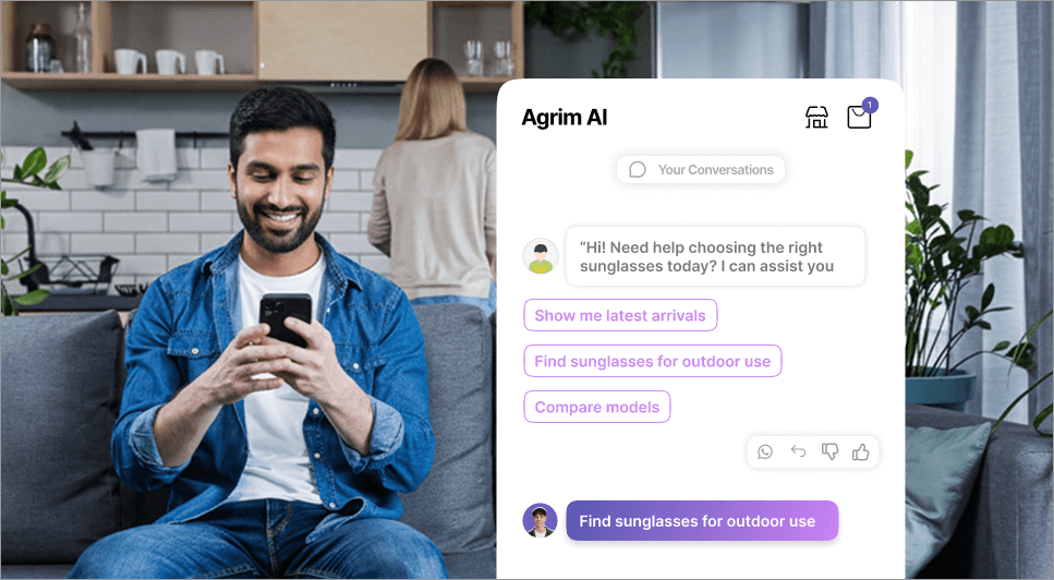 Start conversations that lead to real sales